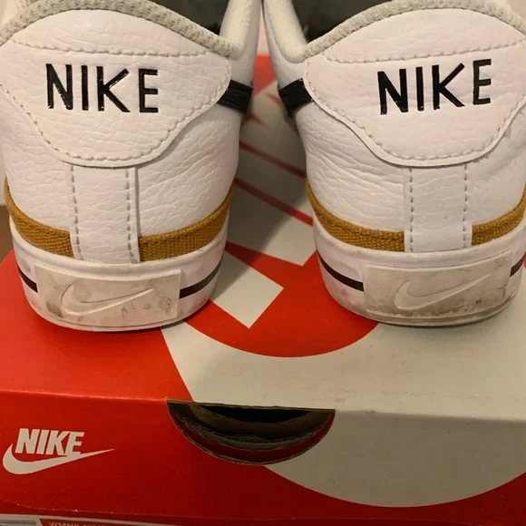 Nike Court Legacy size 7 White and brown  Sneakers - Picture 4 of 6